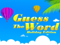 Гульня Guess the Word Holiday Edition
