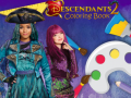 Гульня  Descendants 2: Coloring Book  