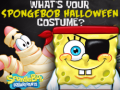 Гульня What's your spongebob halloween costume?