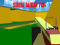 Гульня Strike Blocky Fun