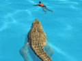 Гульня Crocodile Simulator Beach Hunt
