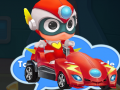 Гульня Happy Superman astransform racing