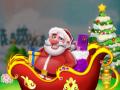 Гульня Little Elsa Clean Christmas Carriage