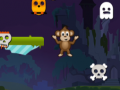 Гульня Halloween Monkey Jumper