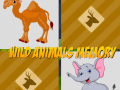 Гульня Wild Animals Memory