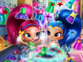 Гульня Shimmer And Shine Wardrobe Cleaning