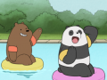 Гульня We Bare Bears Beary Rapids