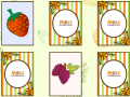 Гульня Fruits Memory