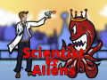 Гульня Scientist vs Aliens