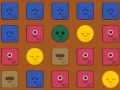 Гульня Alien Blocks Match