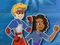 Гульня The Adventures of Kid Danger Potato Panic