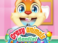 Гульня Crazy Animals Dentist