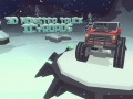 Гульня 3D Monster Truck: Icy Roads