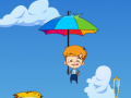 Гульня Umbrella Falling Guy