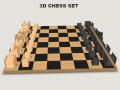Гульня 3d Chess Set