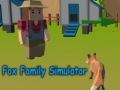 Гульня Fox Family Simulator