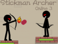 Гульня Stickman Archer Online 3