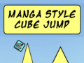 Гульня Manga Style Cube Jump