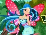 Гульня Winx Flora Dress Up 