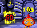 Гульня Monkey Go Happy Stage 163
