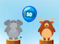 Гульня Jungle balloons rounding