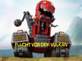 Гульня Dinotrux: Flucht vor dem Vulkan