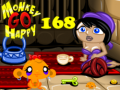 Гульня Monkey Go Happy Stage 168
