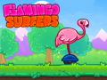Гульня Flamingo Surfers