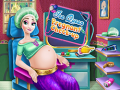 Гульня Ice Queen Pregnant Check-Up 