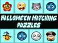 Гульня Halloween Matching Puzzles