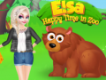 Гульня Elsa Happy Time In Zoo