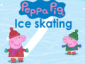 Гульня Peppa pig Ice skating