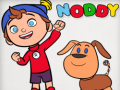 Гульня Noddy Toyland detective paint