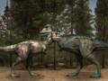 Гульня Jurassic Fight Club Turf Wars