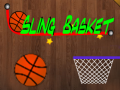 Гульня Sling Basket