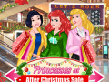Гульня Princesses at After Christmas Sale