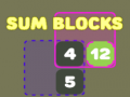 Гульня Sum Blocks 