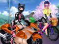 Гульня Sisters Motorcycle Vs Bike