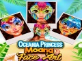 Гульня Oceania Princess Moana Face Art