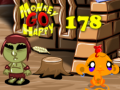 Гульня Monkey Go Happy Stage 178