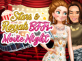 Гульня Stars & Royals BFFS: Movie Night
