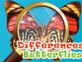 Гульня Differences Butterflies