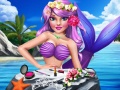 Гульня Princess Mermaid Makeup Style