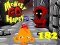 Гульня Monkey Go Happy Stage 182