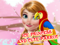Гульня Ice Princess And Cute Parrot