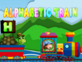 Гульня Alphabetic train