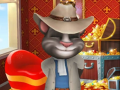 Гульня Talking Tom Hidden Candys