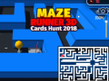 Гульня Maze Runner 3d Cards Hunt 2018