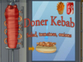 Гульня Doner Kebab Salad, Tomatoes, Onions