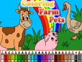 Гульня Coloring Farm Pets